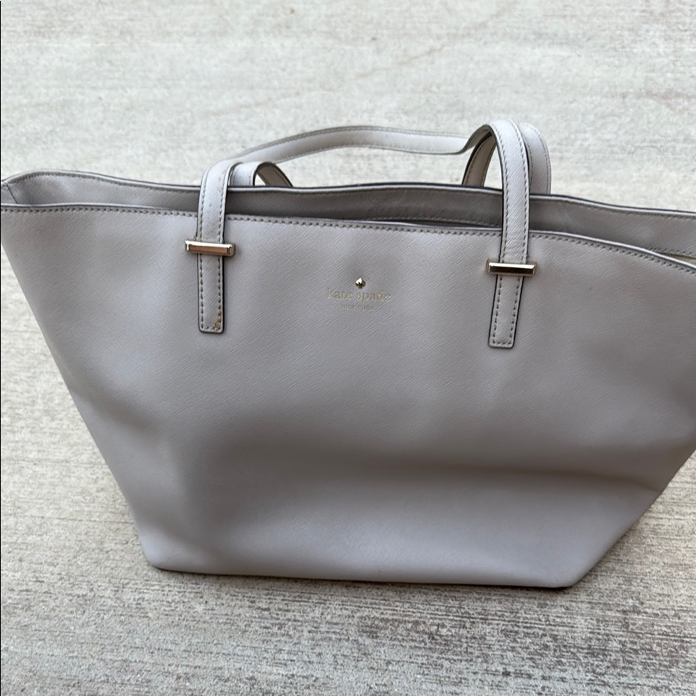 Kate Spade Gray Tote Bag